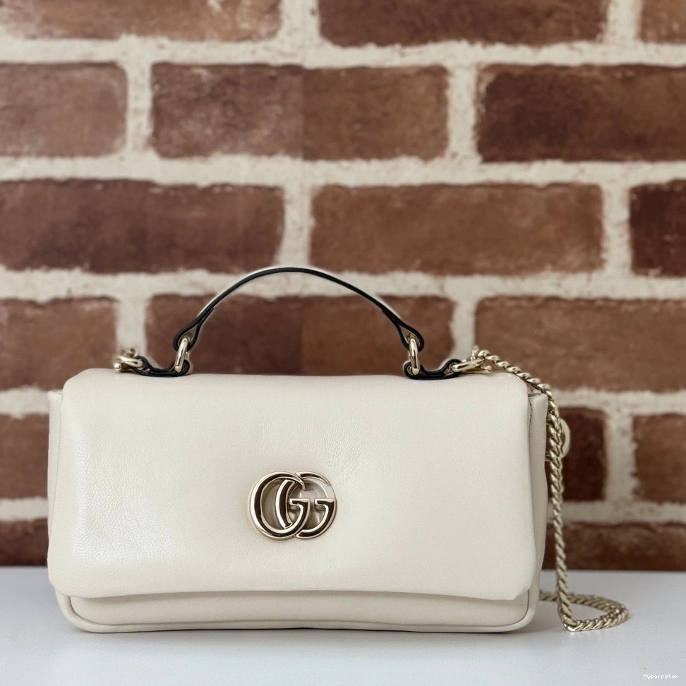 Hyperpeter bag-21*12.5*4.5CM GG top mini handle GUCCI Milano 0726